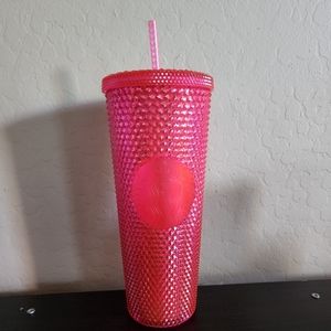 ⭐4/$20 Starbucks Venti Pink Studded Cold Cup
